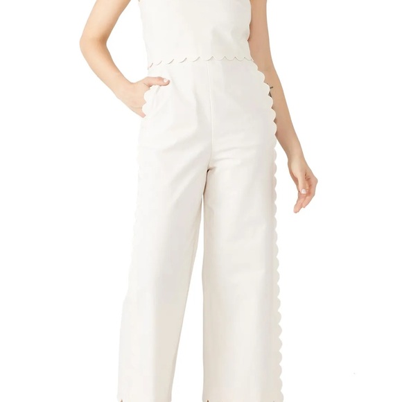 Rebecca Taylor
Sleeveless Scalloped Jumpsuit - Picture 1 of 8